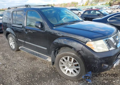 2011 Nissan Pathfinder Le from USA, damaged, VIN 5N1AR1NB8BC603589